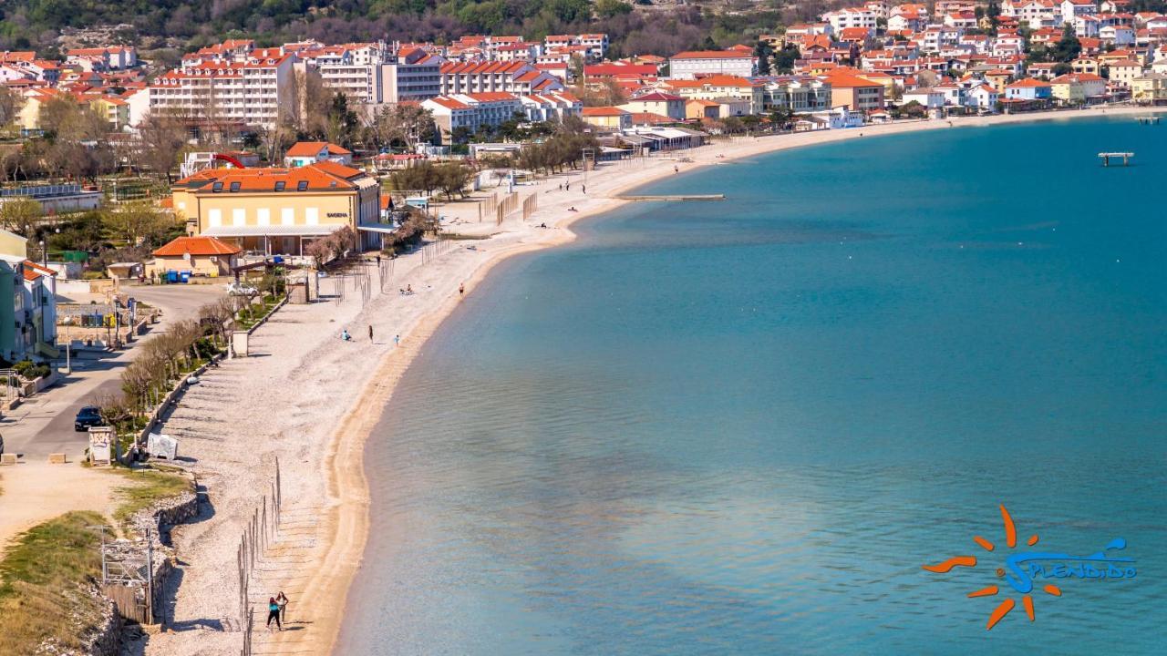 Lily Appartement Baška Buitenkant foto
